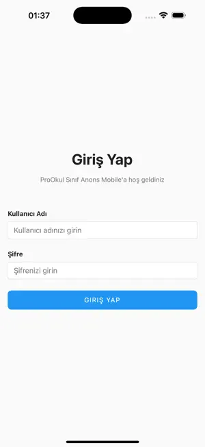 Sınıf Anons ProOkul screenshot 1