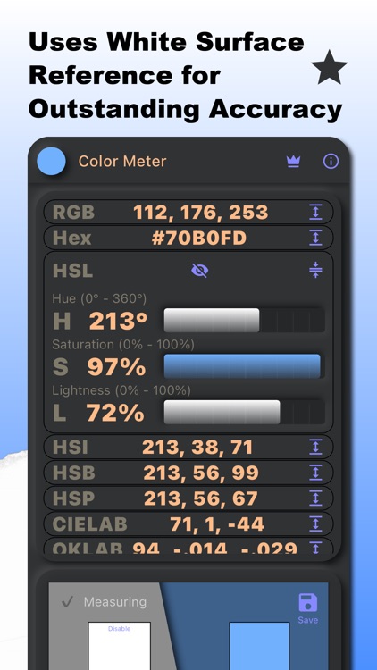Colorimeter Camera Color Meter screenshot-3