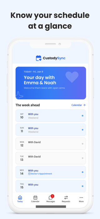 CustodySync Screenshot 1 of 6