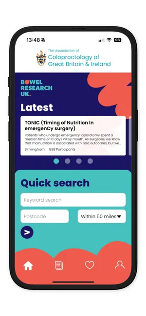 Bowel Research Clinical Trials screenshot 4