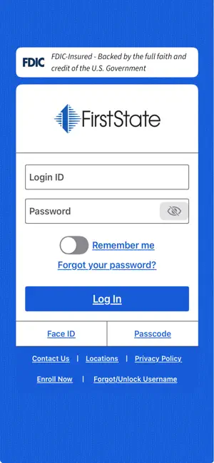 First State Bank MI Mobile screenshot 1