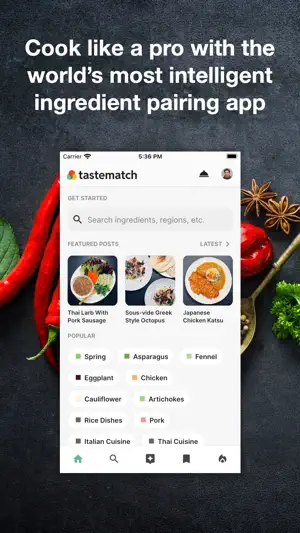 TasteMatch screenshot 2