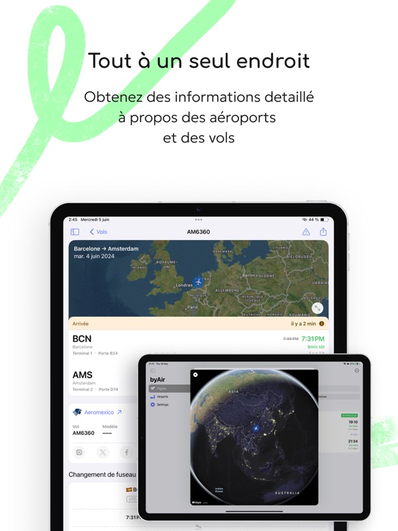 Screenshot #4 pour byAir: Avion en direct