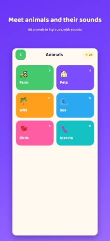 Preschool Games: ABC 123 Kids iPhone screenshot