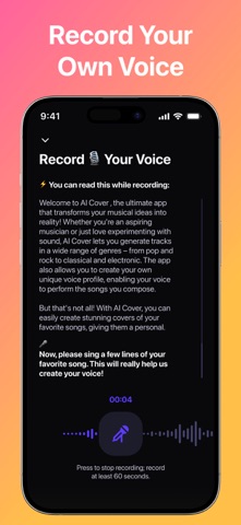 AI Music・Own Voice Cover Maker screenshot