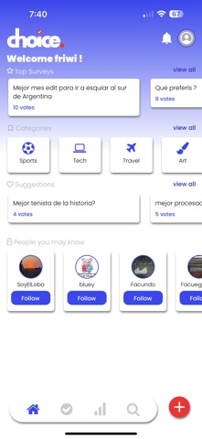 Choice Application Screenshot 3 of 7