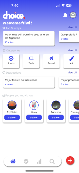 Choice Application Screenshot 3 of 7
