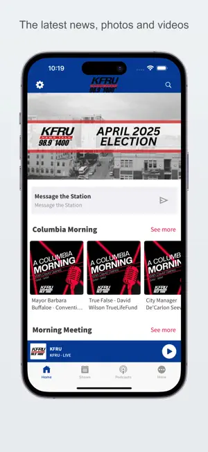 KFRU screenshot 1
