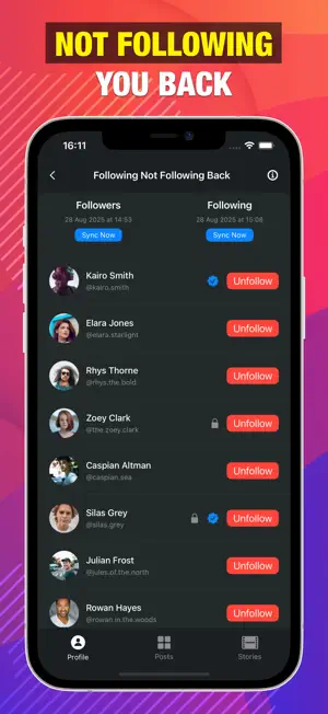 Social Scan: Followers Tracker screenshot 4
