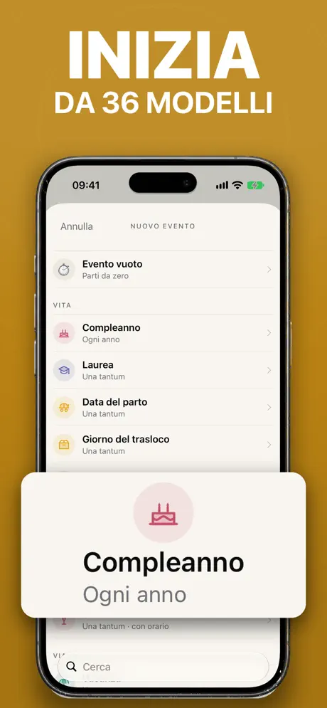 Countdown Widget: Eventi — screenshot 9