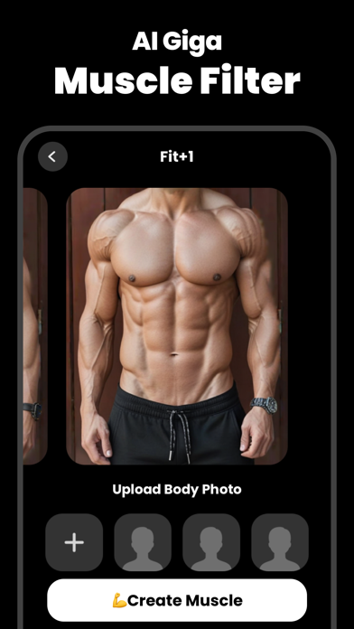 Giga Muscle AI : Body Filter Screenshot