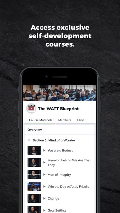 WATT Community iPhone screenshot 4 - Social Networking app