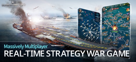 Gunship Battle Total Warfare - このアプリは、巨大な空母を中心とした壮大な海戦と、戦略的なリアルタイムマップUIを通じて、プレイヤーに大規模な戦術的体験を提供します。