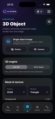 Stable Diffusion: AI Studio iPhone screenshot