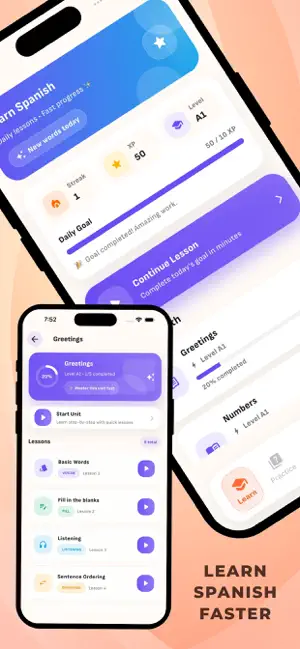 Spanish Learning: Hola AI Chat screenshot 1