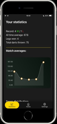 DartsZone: Darts Scoring App screenshot