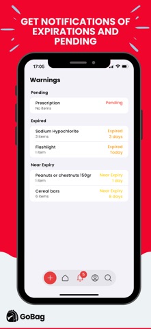 Go Bag App screenshot
