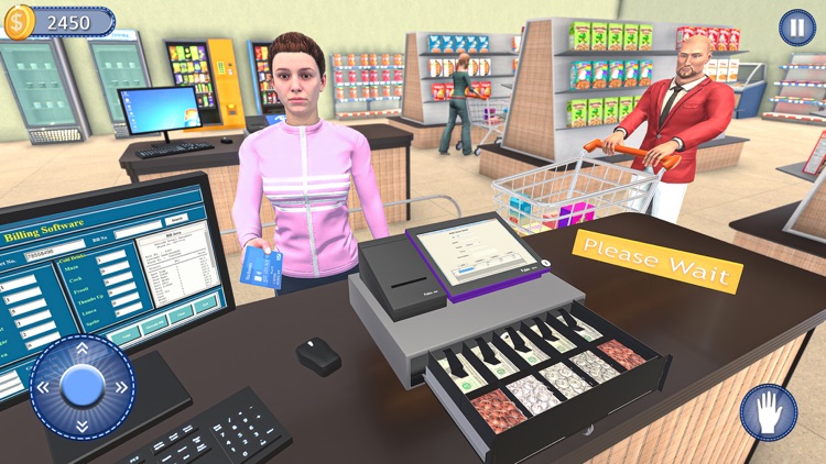 Supermarket Cashier Sim Games screenshot-3