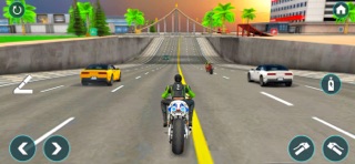 Street Bike Game: Moto Wheelie iPhone screenshot