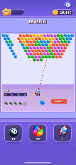 Bubble Shooter Campaign screenshot 1