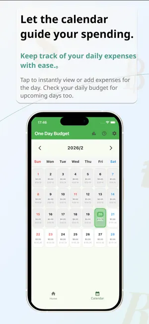 One Day Budget screenshot 2