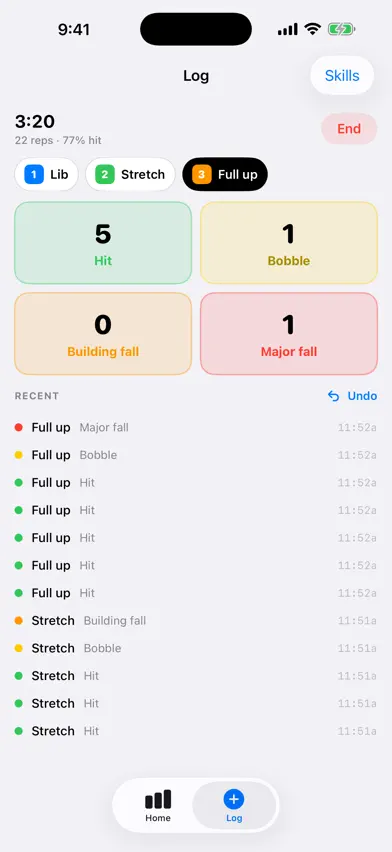 HitRate: Skill Tracker screenshot 2