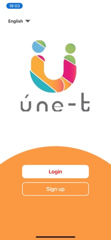 UNE-T ONE Usuarios screenshot