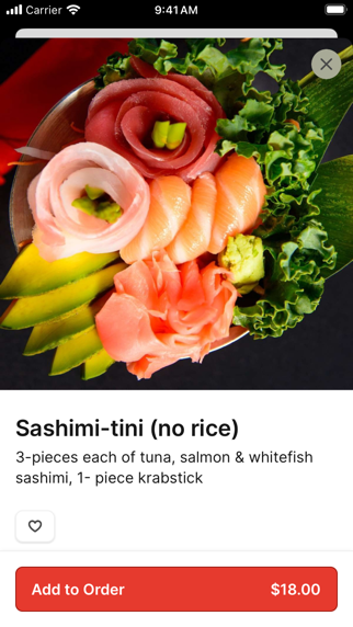 Sushi Alive iPhone screenshot 4 - Food & Drink app