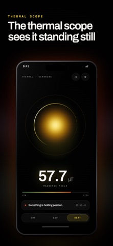 Ghost Detector EMF Scanner iPhone screenshot