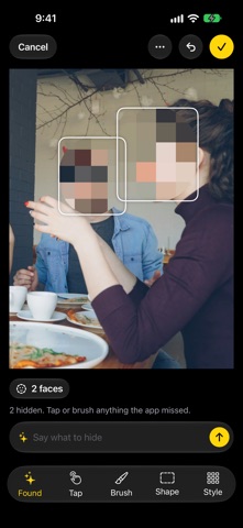 Superblur: Mosaic & Blur Faces Screenshot 2 of 3