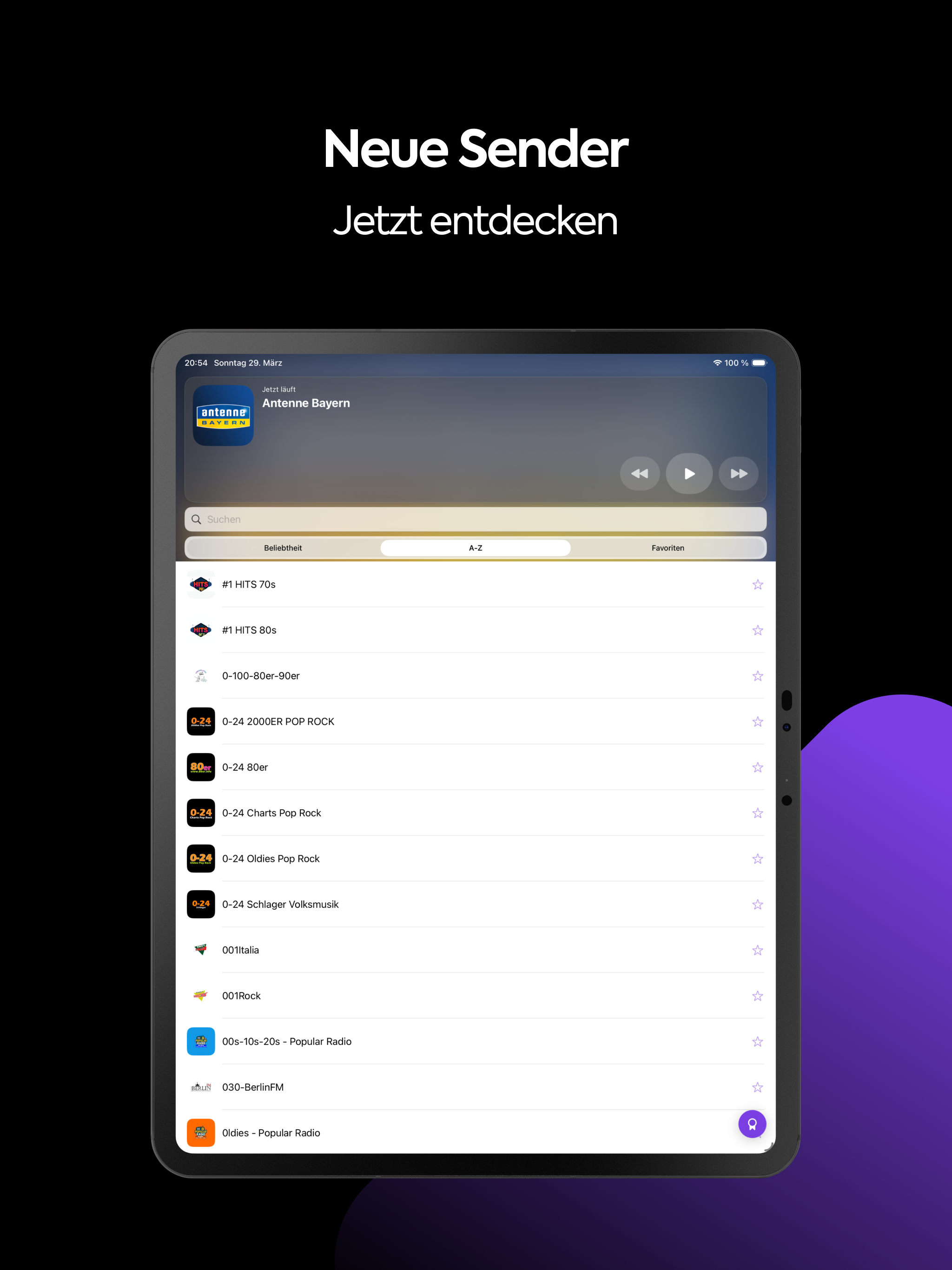 Radio DE: Deutsche Radios screenshot 10
