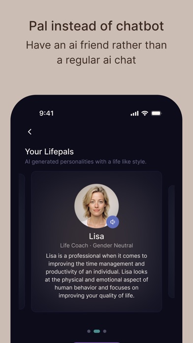 LifePal AI Chat & Assistant Screenshot