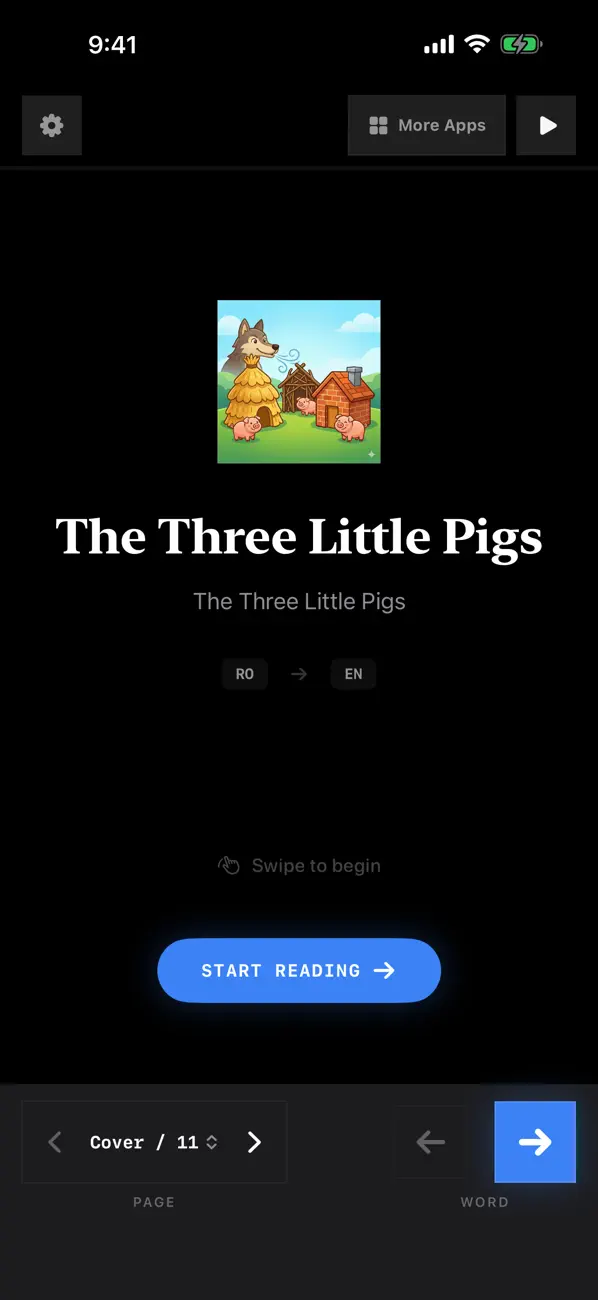 Screenshot #2 pour The Three Little Pigs Romanian