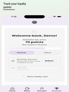 Tiny Bubbles Tea Bar app screenshot 9
