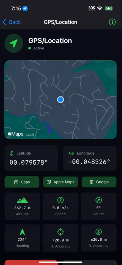 Just Sensors screenshot 5