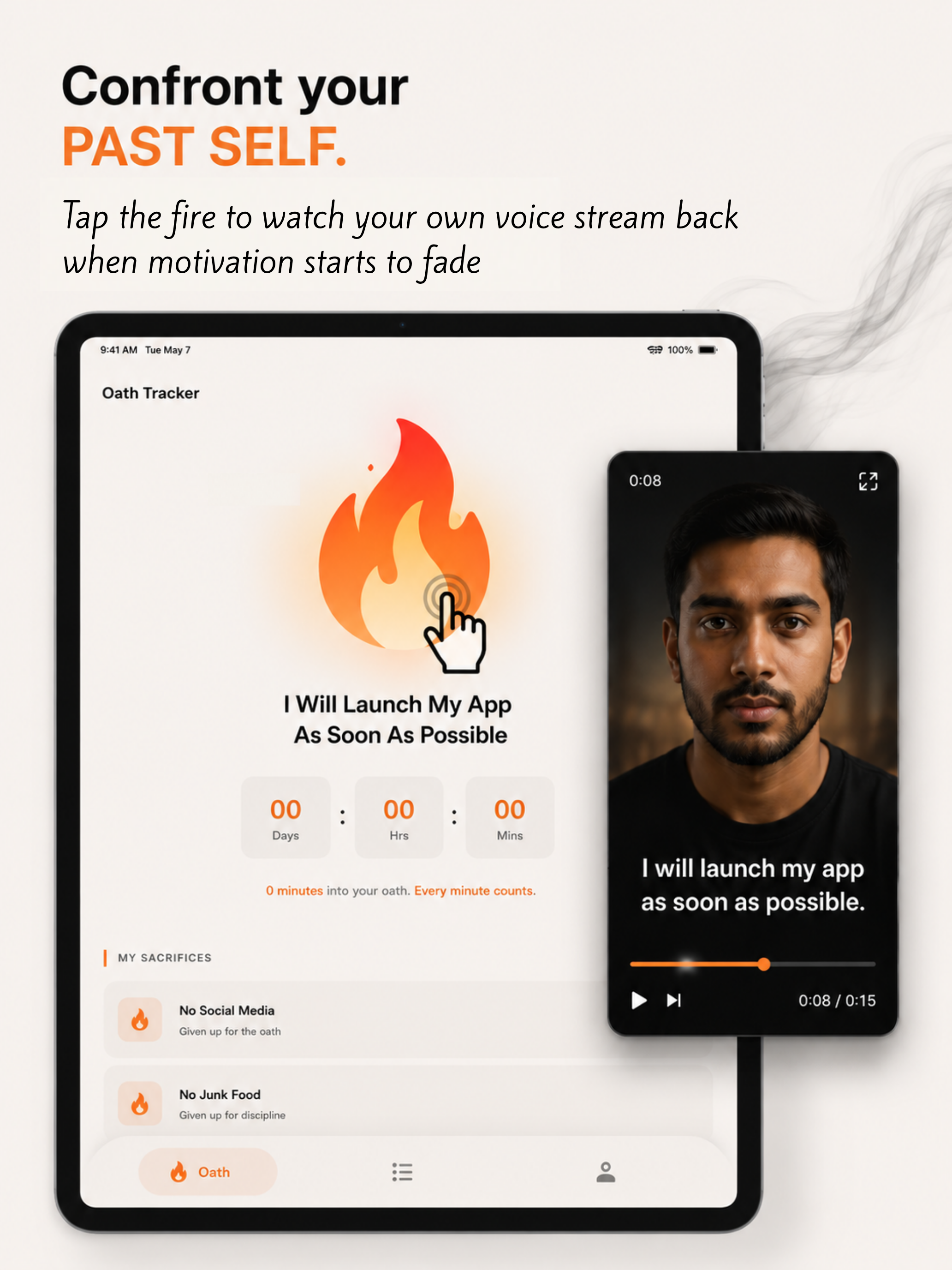 Oath Tracker - Commit & Focus
