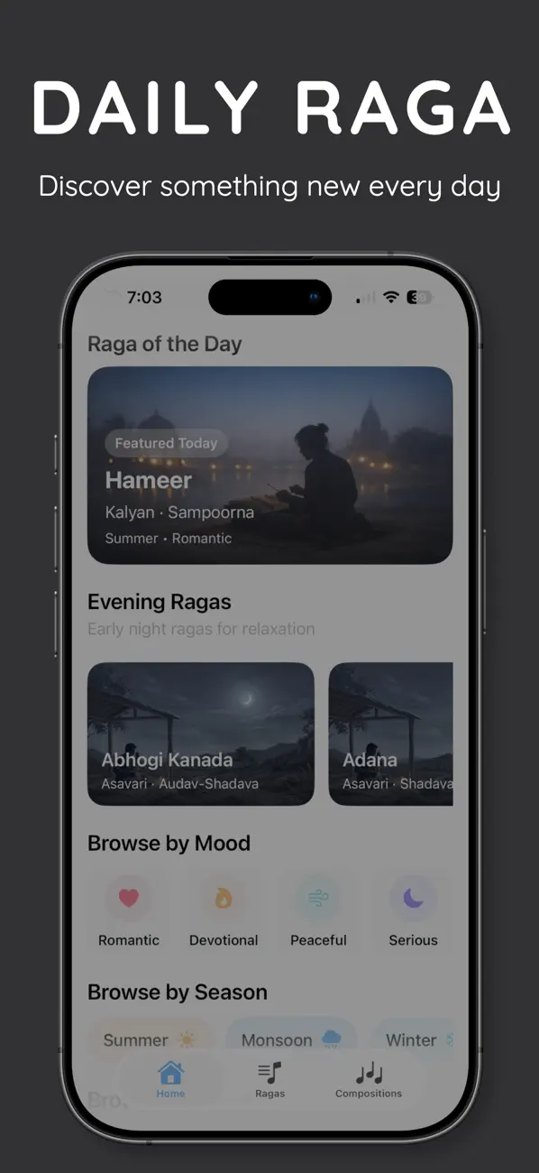 Screenshot #2 pour Indian Classical Ragas: Songs