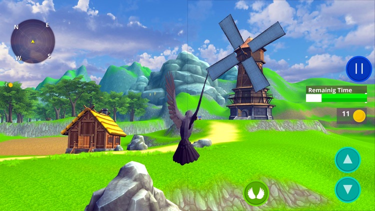 Raven Crow Bird Simulator 3D screenshot-4