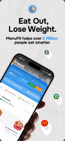 MenuFit - Healthy Eating Out App Store screenshot 2