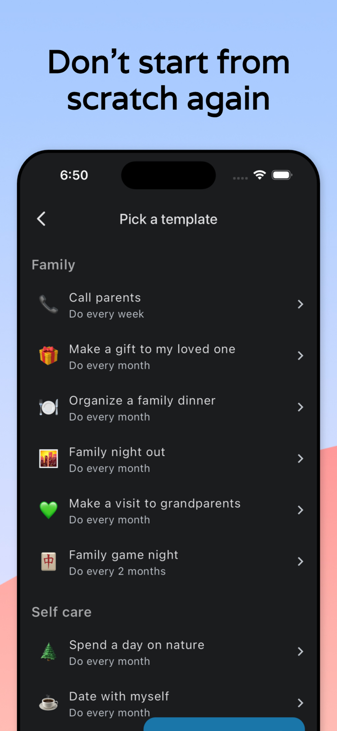 99 reminders – task countdown