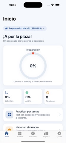 Fanal: Celador Exam Prep iPhone screenshot
