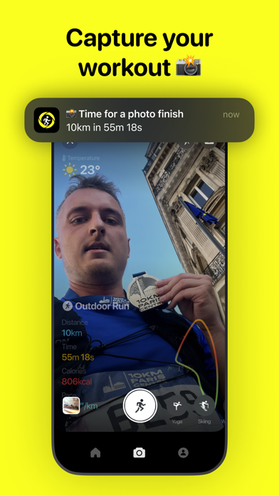 SnapFit, Social Fitness Camera Screenshot