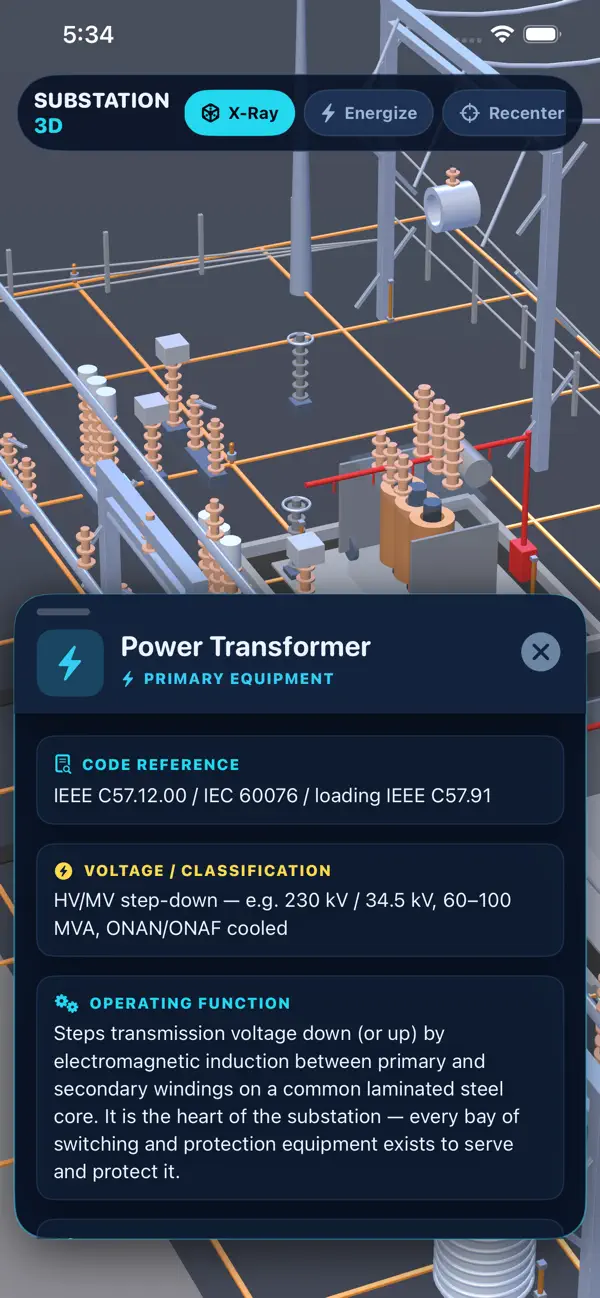 Screenshot #3 pour Power Substation 3D Simulator