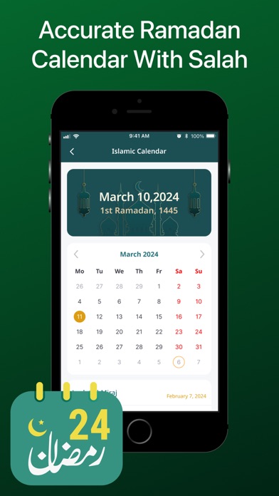 Prayer Times & Qibla Finder Screenshot