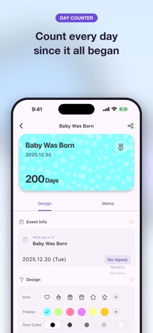 Days+ Countdown & Day Counter Screenshot 7 of 8
