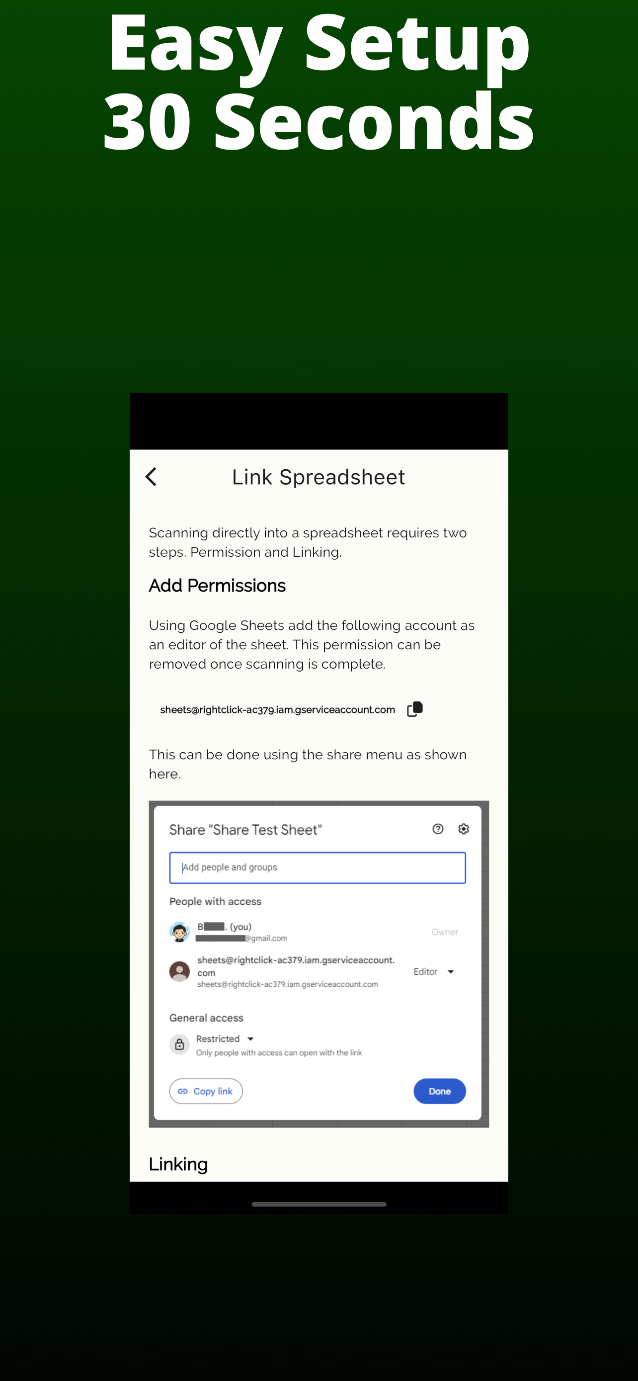 QR Sidekick (Scan to Sheets)