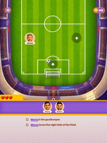 My Football Lineup iPad screenshot