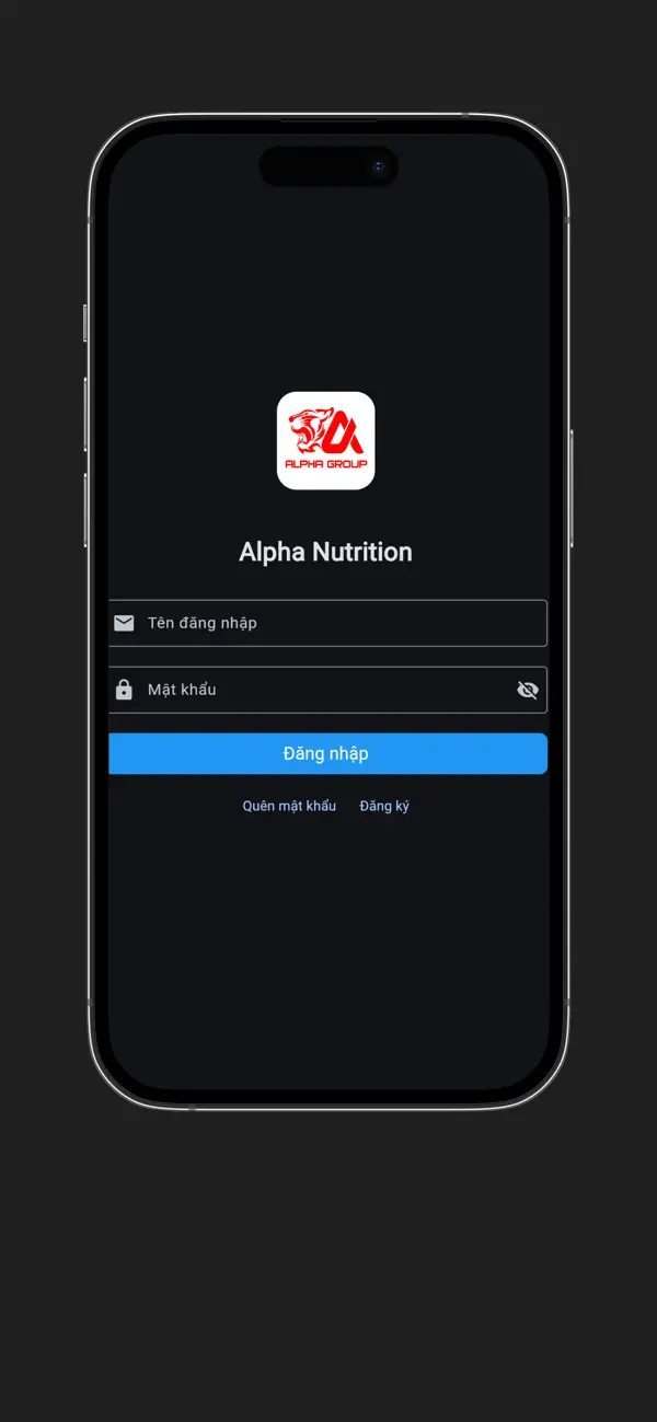 Screenshot #1 pour AlphaNutrition