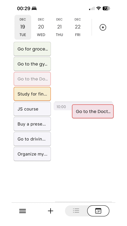 #1. Routine Planner - Tidify (iOS) 由: Marco Ildefonso Davalos Mantilla
