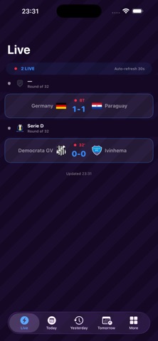Zato Tv Foot iPhone screenshot